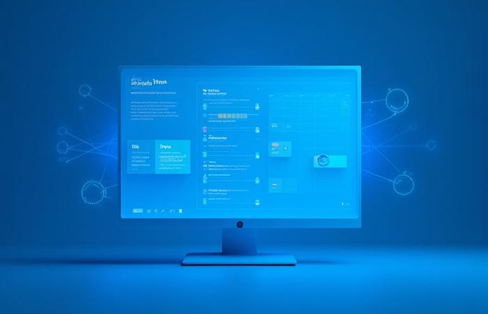 Illustration pour les Services et la Prise de RDV, montrant une interface de calendrier intelligente